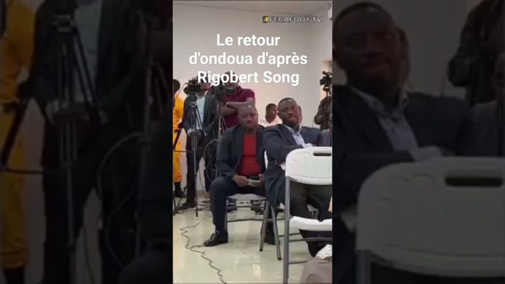 rigobert Song donne le motif du retour de Fabrice ONDOUA avec les lions indomptables 🦁🇨🇲💪🏿