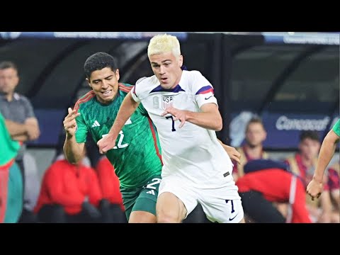 Giovanni Reyna vs Mexico 15/6/2023 HD 720 CONCACAF Nations League