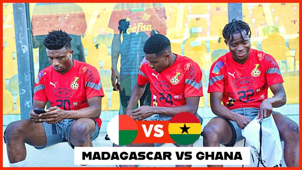 GHANA🇬🇭 VS 🇲🇬MADAGASCAR: ERNEST NUAMAH VS DENIS ODOI | BLACK STARS TRAINING SESSION😱| CAMP NEWS