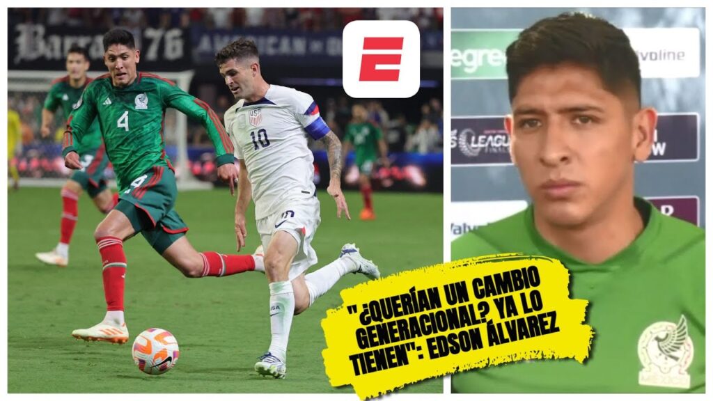 ¡VAMOS A CALMARNOS! Edson Álvarez pide paciencia con nuevo proceso del TRI | Concacaf Nations League