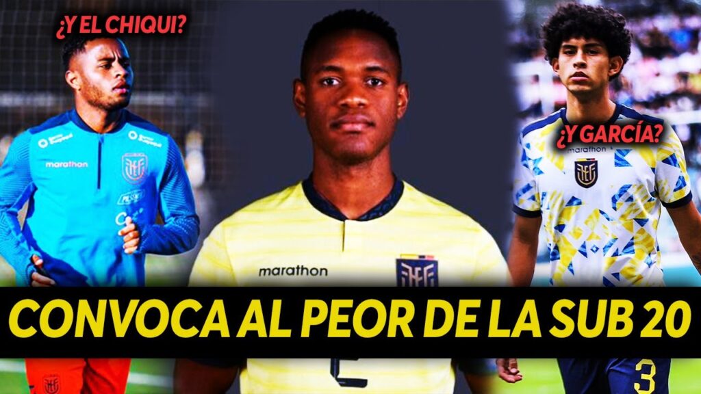EL NUEVO CONVOCADO de ECUADOR para LOS AMISTOSOS ¿Qué PASÓ con CHIQUI PALACIOS?