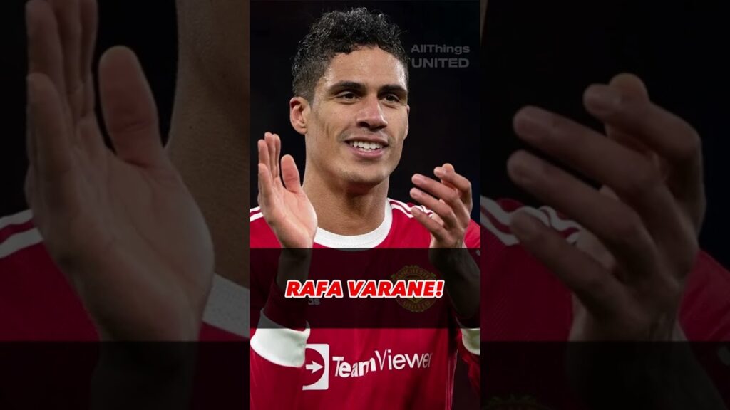 RAPHAEL VARANE fan chant | Manchester United player chant with lyrics #shorts