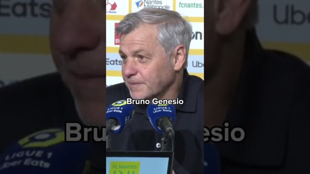 Les réactions de Jérémy Doku et Bruno Genesio après Nantes - Rennes (0-1)