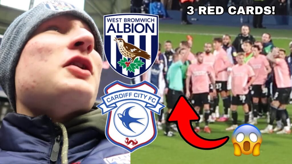 WEST BROM VS CARDIFF CITY | 1-1 | PLAYERS KICK OFF, AWAY END LIMBS & DRAMATIC DRAW!!!!