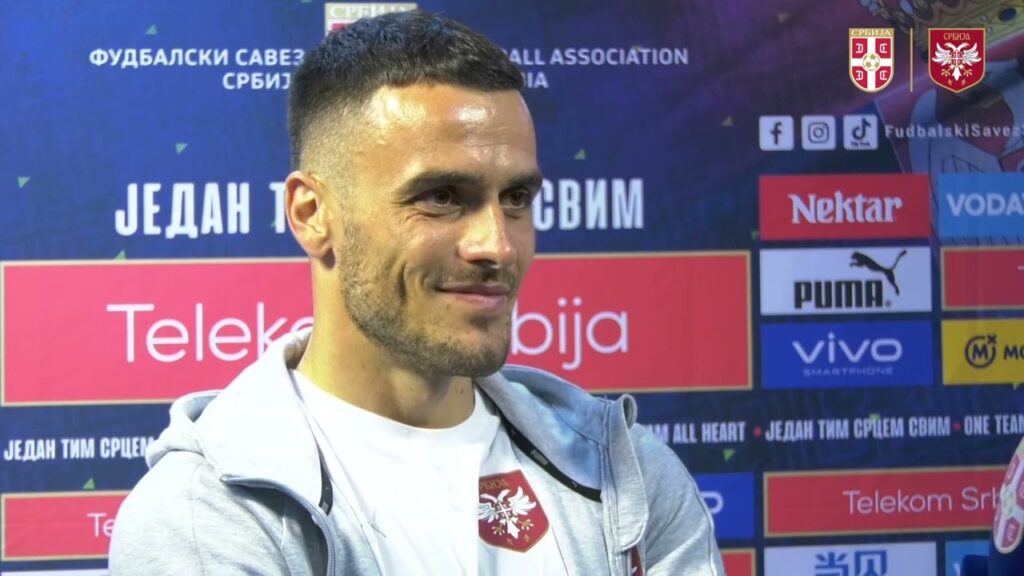 Filip Kostić i Sergej Milinković Savić uoči odlaska u Bugarsku