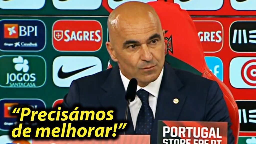 Roberto Martínez - Conferência de imprensa PÓS-JOGO Portugal 3 x 0 Bósnia