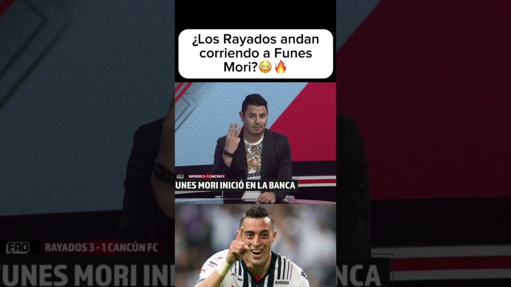 ¿LOS RAYADOS ANDAN CORRIENDO A FUNES MORI?