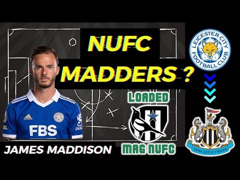 NUFC MADDERS ~ JAMES MADDISON