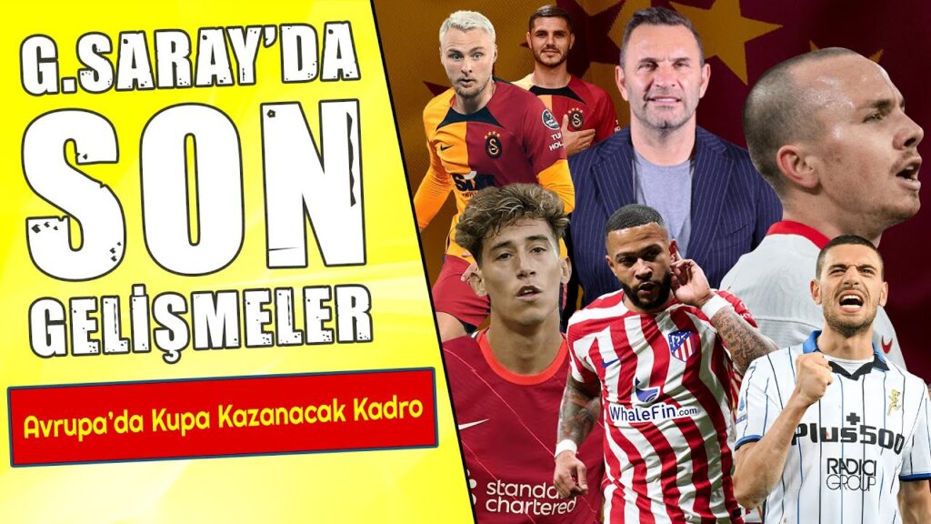 SON DAKİKA GALATASARAY TRANSFER HABERLERİ | Memphis Depay - Angelino - Tsimikas - Merih Demiral