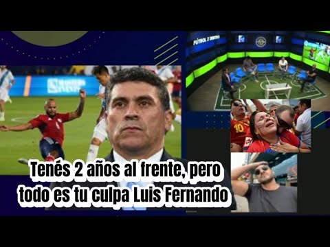 Prensa Tica culpa a Luis Fernando Suárez de todos sus fracasos desde el 2013