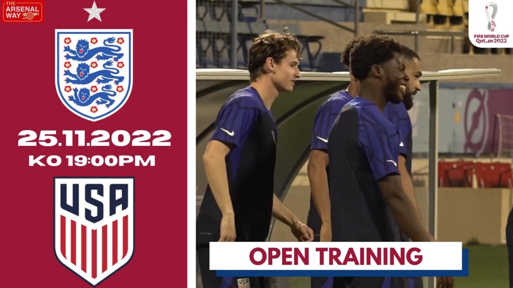 BLAST FROM THE PAST! | Former Arsenal Youngster Yunus Musah Trains Ahead Of USA v England | VIDEO BLAST FROM THE PAST! | Former Arsenal Youngster Yunus Musah Trains Ahead Of USA v England | VIDEO