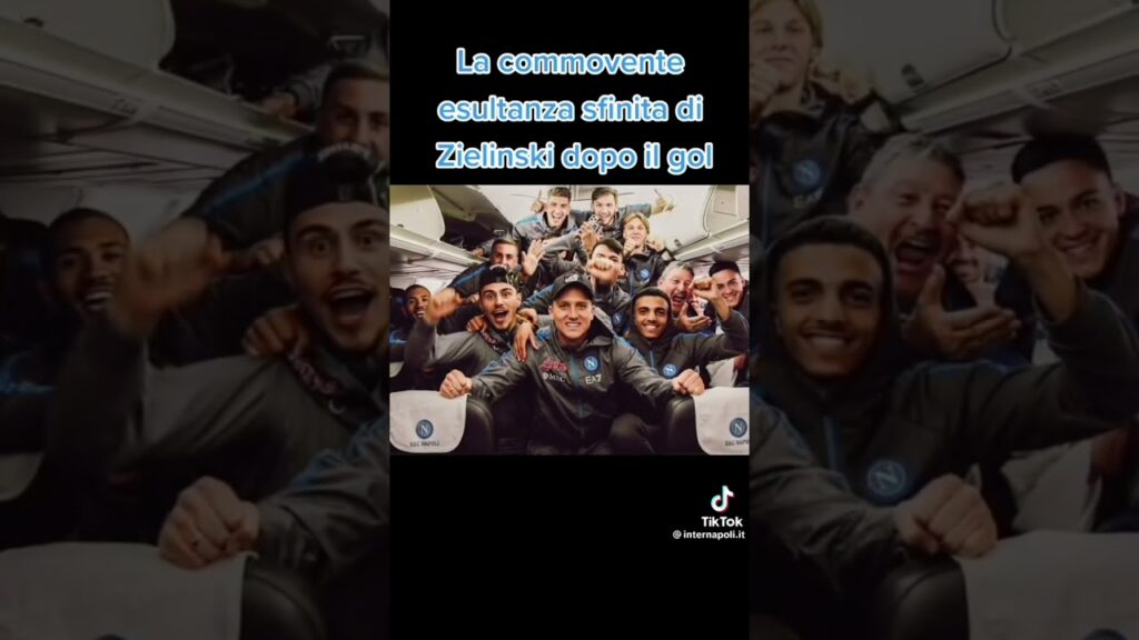 l'esultanza di Zielinski dopo il gol alla #juventus . #napoli #forzanapolisempre