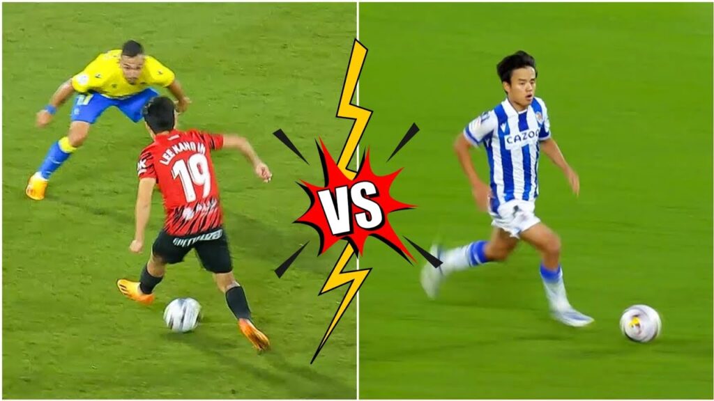 Kang-in Lee VS Takefusa Kubo - Who Is Better? - Talent Skills & Goals - 2023 - HD