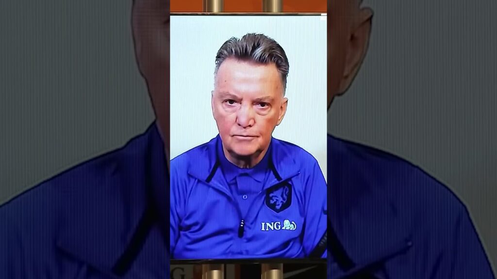 Louis van Gaal being Louis from Gaal🤩