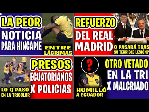 ENTRE LÁGRIMAS! PIERO HINCAPIE REFUERZO DEL REAL MADRID | LO QUE LE PASÓ AL DEFENSOR ECUADORIANO