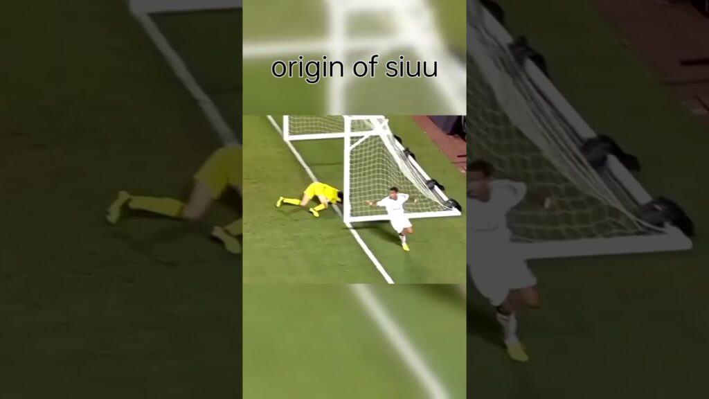 ORIGINAL Siuuu celebration