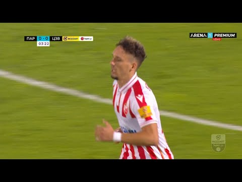 CRVENA ZVEZDA KRENULA JAKO U DERBIJU: Eraković prvi u šansi protiv Partizana / 31.08.2022.
