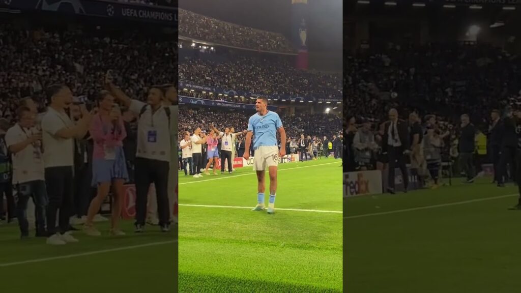 The night Rodri became a Man City legend ✨