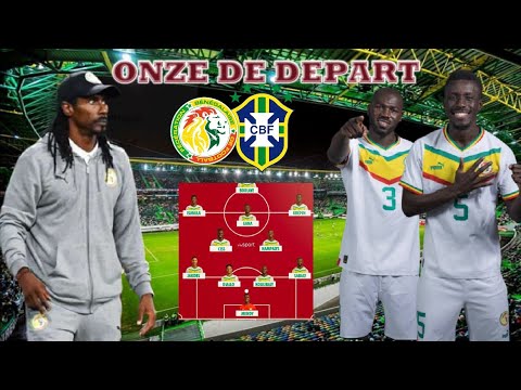 Sénégal vs Brésil : L'équipe probable d'Aliou Cissé avec le retour de ses tauliers