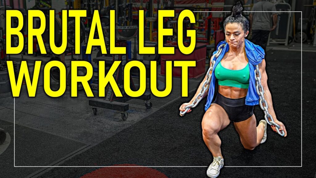 Brutal Leg Workout at Elitefts (IFBB Pro Ivana Ivusic)