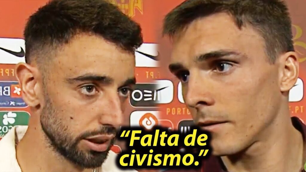 Bruno Fernandes e Palhinha critícam assobios a Otávio