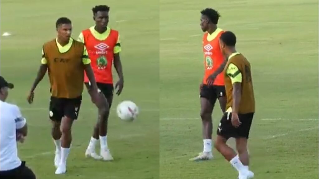 Ça chauffe entre Nicolas Jackson et Ismail Jakobs…