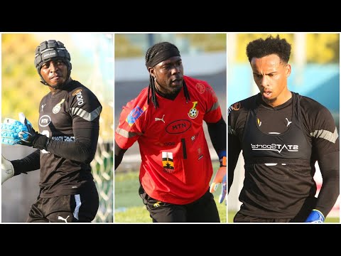 Black Stars goalkeepers powerful saves at training • Wollacott vs Ati-Zigi