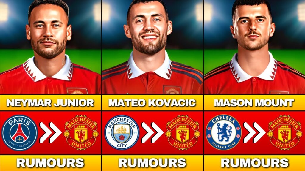 Manchester United Latest Transfer Rumours (Axel Disasi, Neymar, Mbappe, Harry Kane)