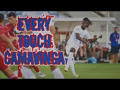 EVERY TOUCH | Eduardo Camavinga | France vs Gibraltar EURO 2024 Qualifier