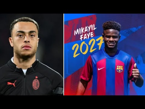 🚨FINALLY! BARCELONA TRANSFER UPDATES FT. MIKAYIL FAYE | SERGIÑO DEST