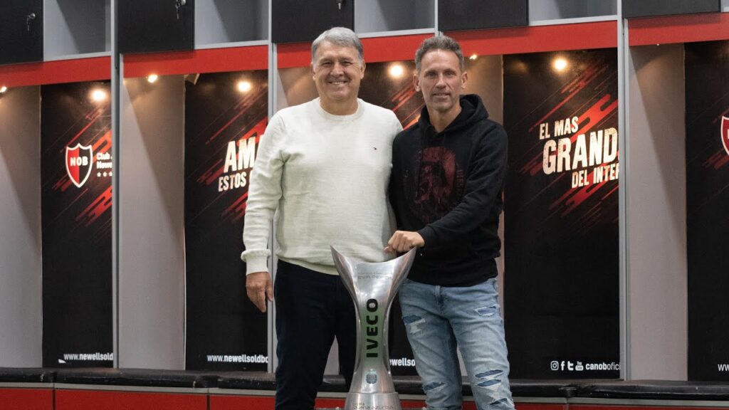 Gerardo Martino y Lucas Bernardi, a 10 años del título en 2013