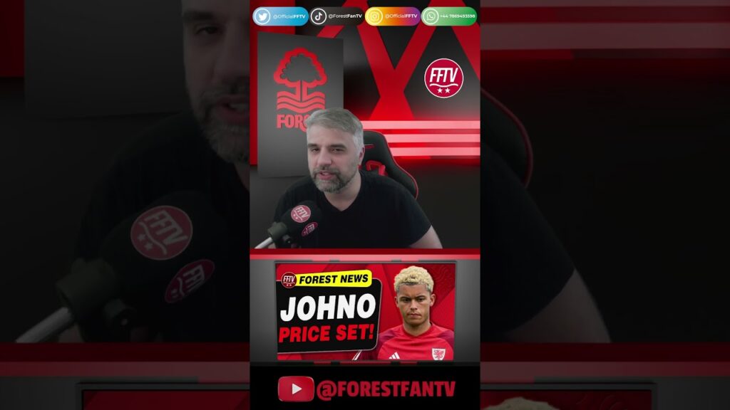 Brennan Johnson Sale Price Set by Nottingham Forest! #nffc #everton  #premierleague #wales #shorts