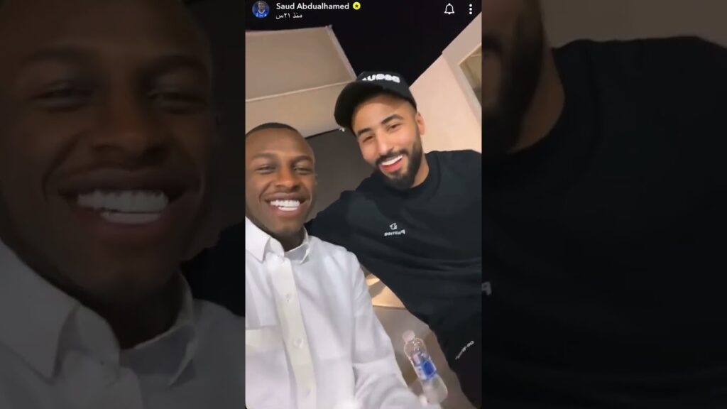 سعود عبدالحميد رفقة خالد السميري عبر SC