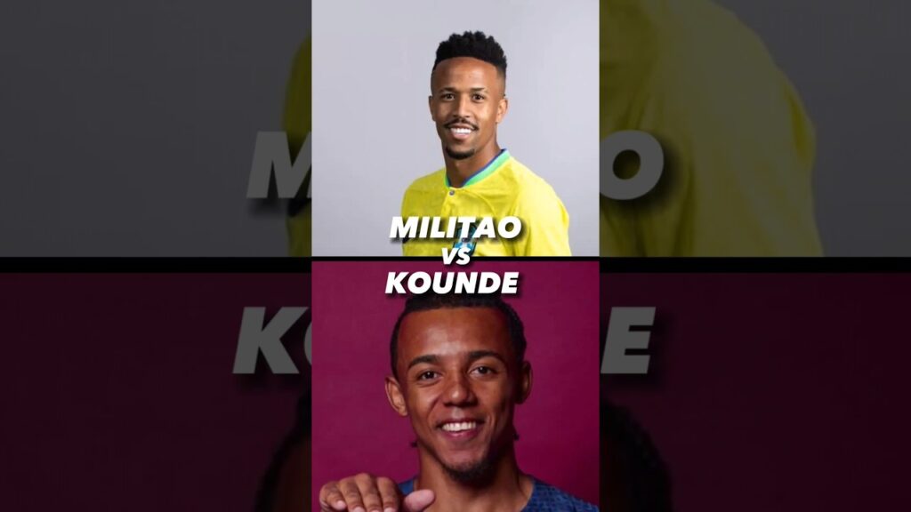 Militao Vs Kounde ✅ #militao #koundé #vs #90x
