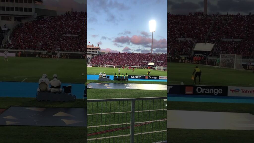 هدف يحيى عطية الله من المدرجات الوداد رياضي ضد الأهلي   #wydad  #المصري # #alahlytv football