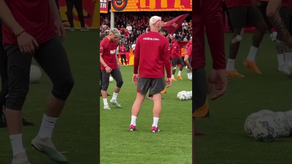 Nelsson kafasına kırmızı kalp yaptı! #nelsson #galatasaray