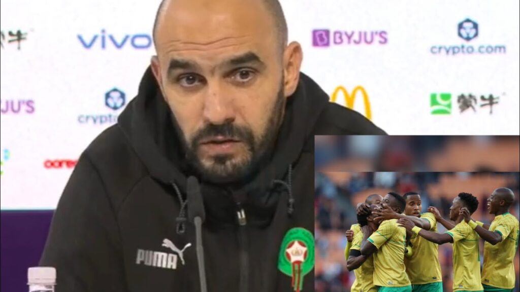 Afsud Maroc 2-1 Réaction de Regragui « l’erreur sur le premier but les a mis en … »