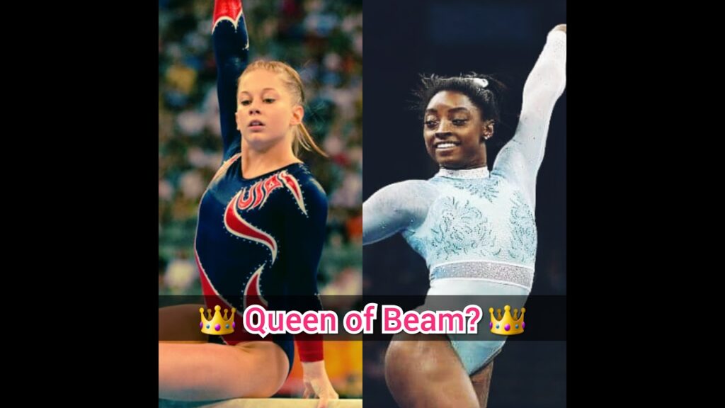 Simone Biles VS Shawn Johnson - Queen of Beam
