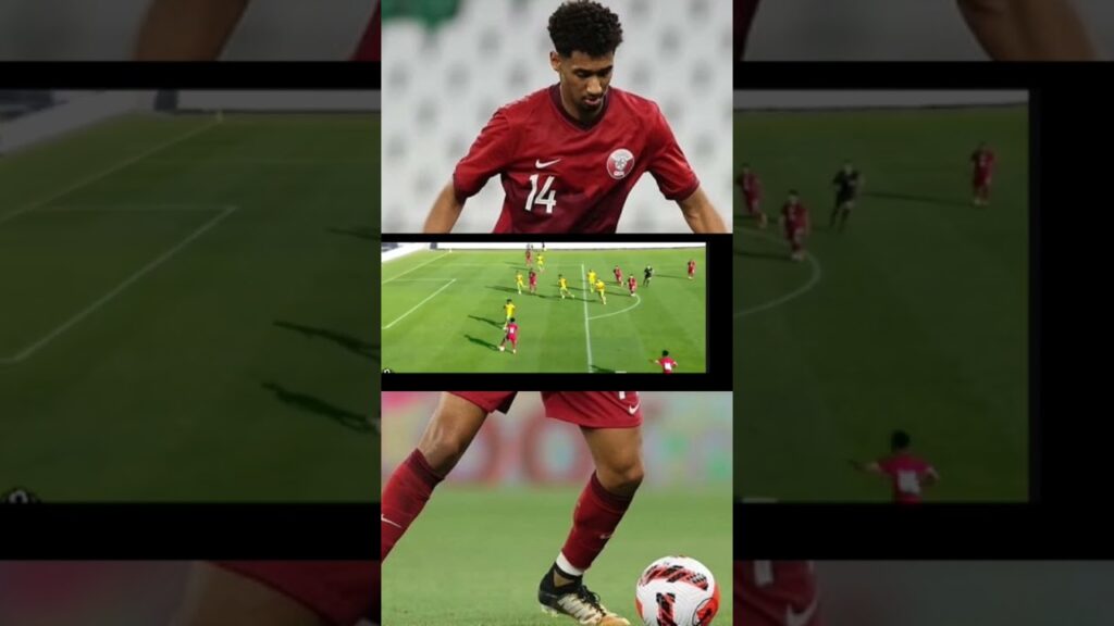 Homam Ahmed goal Vs Jamaica #qatarfootball #jamaicafootballfederation #footballshorts #viral #shorts