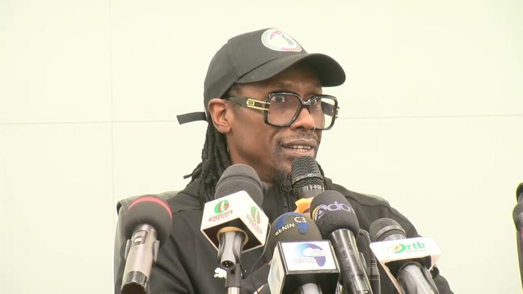 BENIN VS SENEGAL ALIOU CISSE ET NAMPALYS MENDY EN CONFERENCE DE PRESSE