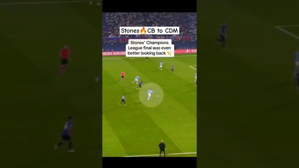 John stones🔥Midfield Masterclass #shorts #soccer #stones #mancity