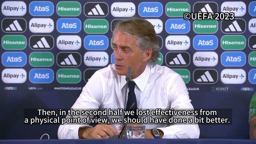 Mancini praises Italy's fighting spirit after 3-2 win over Netherlands｜ Nations League