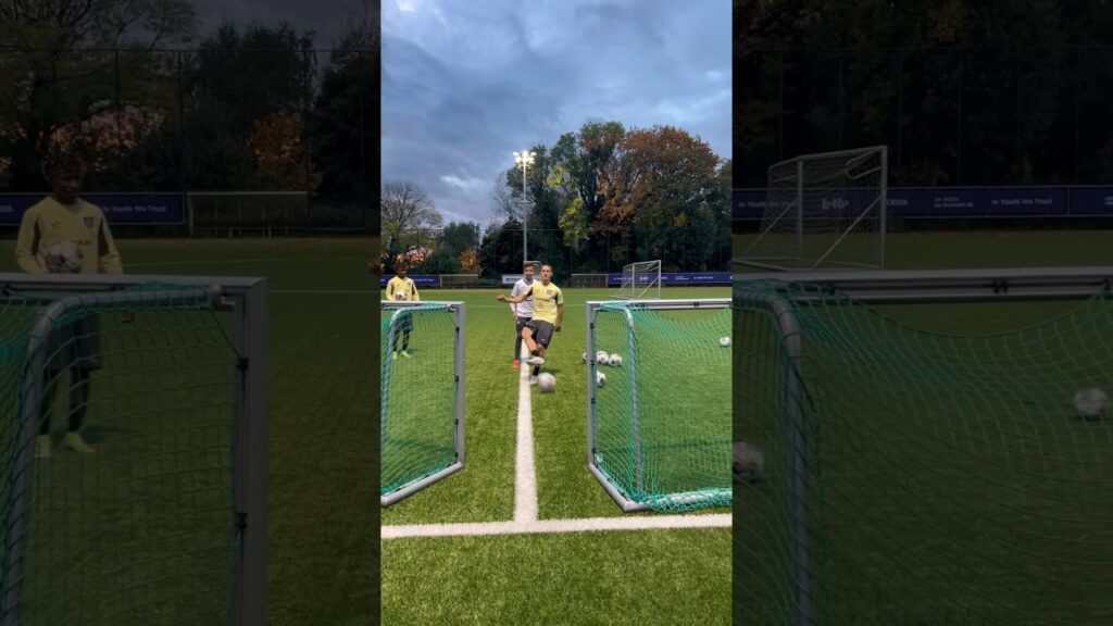 First touch drill ⚽️ #Shorts #RSCA #Football #Goal