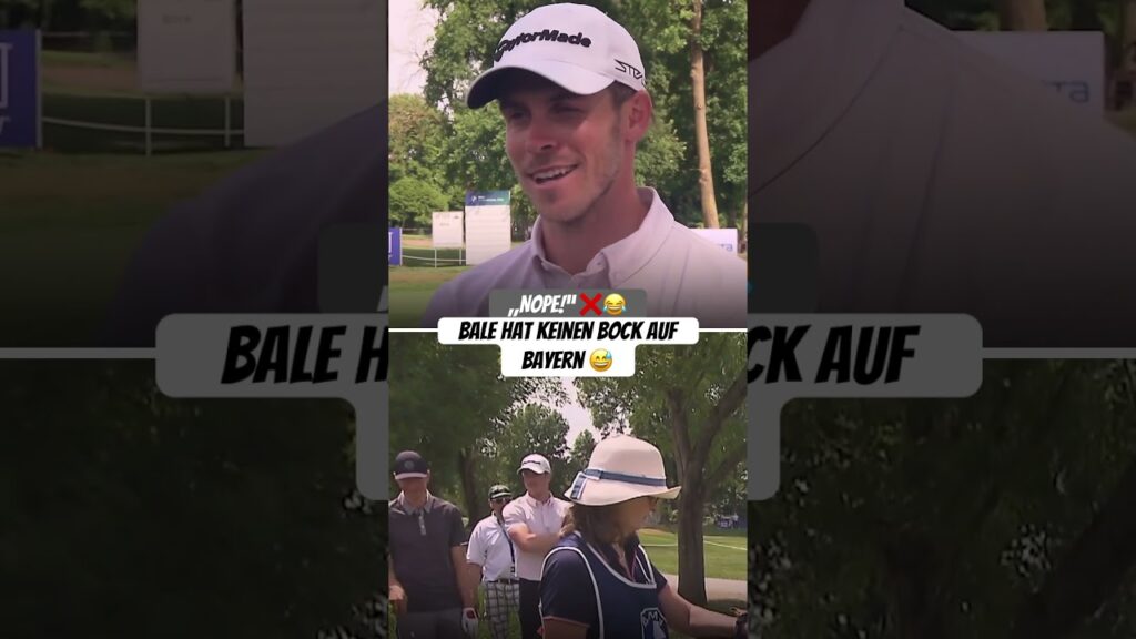 Gareth Bale wird wohl eher nicht das Sturmproblem beim FC Bayern lösen 😅🎙️