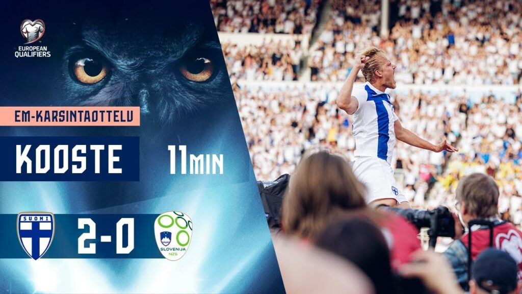 Full Highlights (11min.) | Suomi–Slovenia 2–0 | UEFA EURO 2024 -karsinnat | 16.6.2023