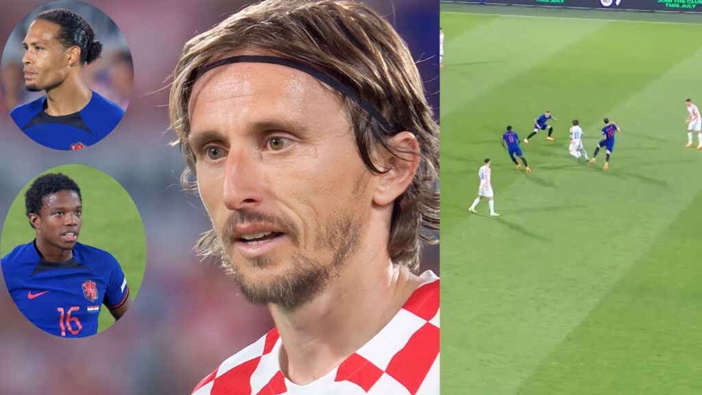 The Day Luka Modric Showed Virgil van Dijk& Denzel Dumfries Who is the Boss