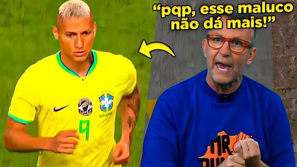 O QUE RICHARLISON TÁ FAZENDO NA SELEÇÃO!!? NETO SE IRRITA COM SELEÇÃO BRASILEIRA CONTRA SENEGAL!!