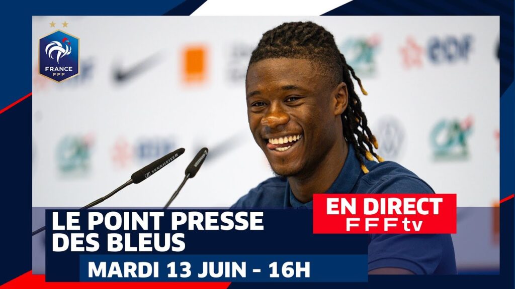 Le replay de la conférence de presse des Bleus mardi 13 juin 2023