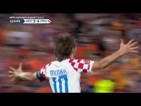 Netherlands vs Croatia 2-4 Luka Modric, Mario & Andrej Kramaric goals earn win | UEFA Nations League