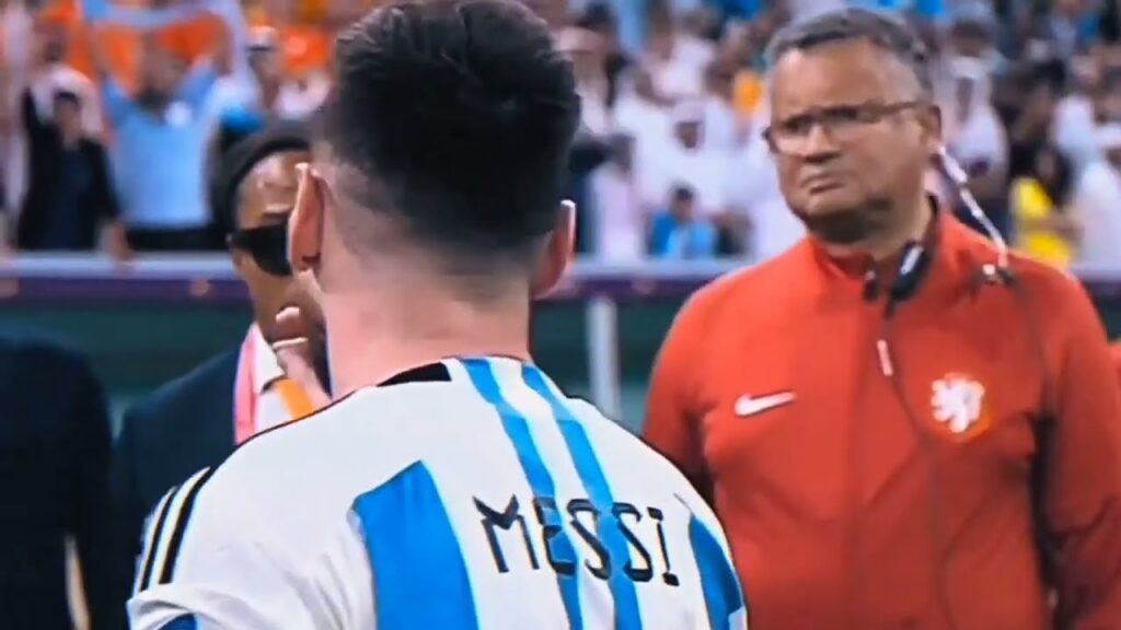 Lionel Messi vs Louis van Gaal Fight (Pelea Messi vs Louis van Gaal)